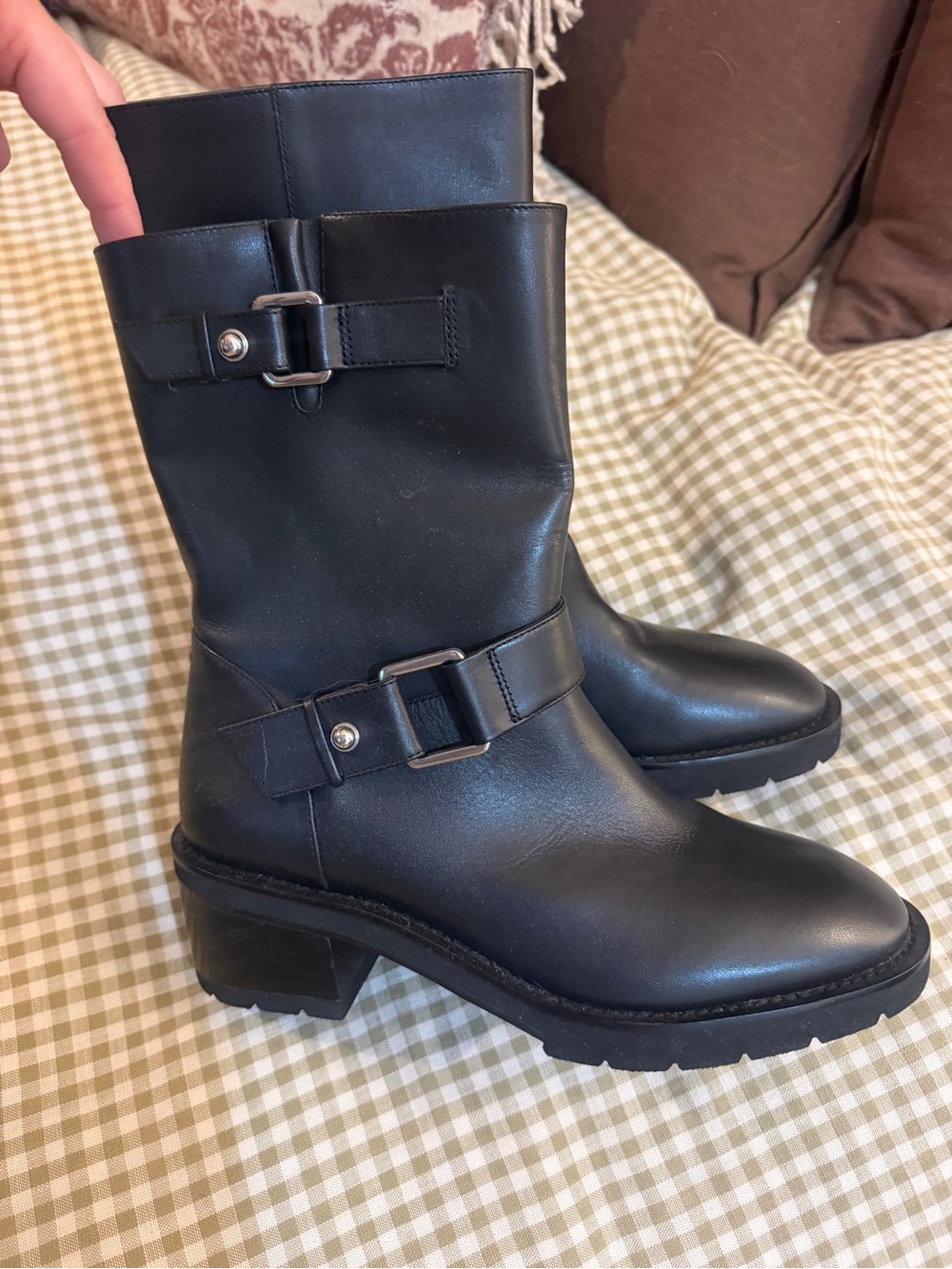 STUART WEITZMAN Boulevard Moto boot. 8.5. Never worn!